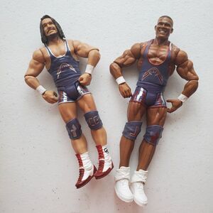 Wwe Die‎ Amerikanische Alpha Jason Jordan Chad Gable Mattel Serie 32 Wrestling